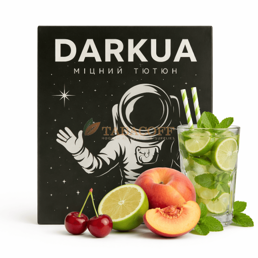 Табак для кальяна DARKUA Solar Kiss (Вишня, Мохито, Персик) 100 гр